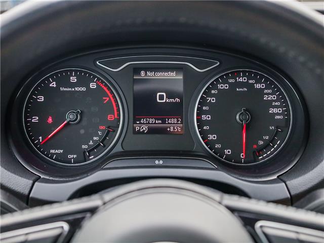 2018 Audi A3 2.0T Progressiv (Stk: T9635A) in Welland - Image 17 of 28