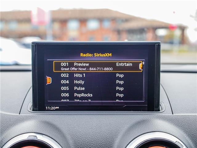 2018 Audi A3 2.0T Progressiv (Stk: T9635A) in Welland - Image 20 of 28
