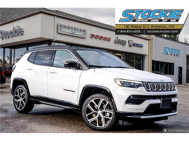 2024 Jeep Compass Limited Bright White with 18,168km at $33,999