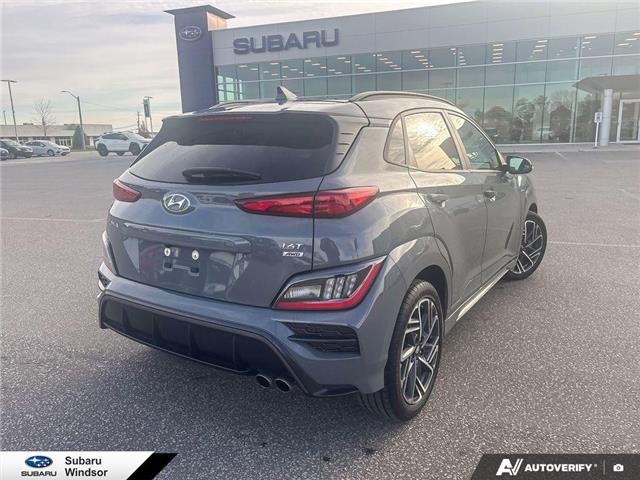 2023 Hyundai Kona 1.6T N Line w/Ultimate Package (Stk: 5476B) in Tecumseh - Image 7 of 26