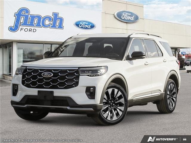 2026 Ford Explorer Platinum (Stk: XEQ084) in Sarnia - Image 1 of 25