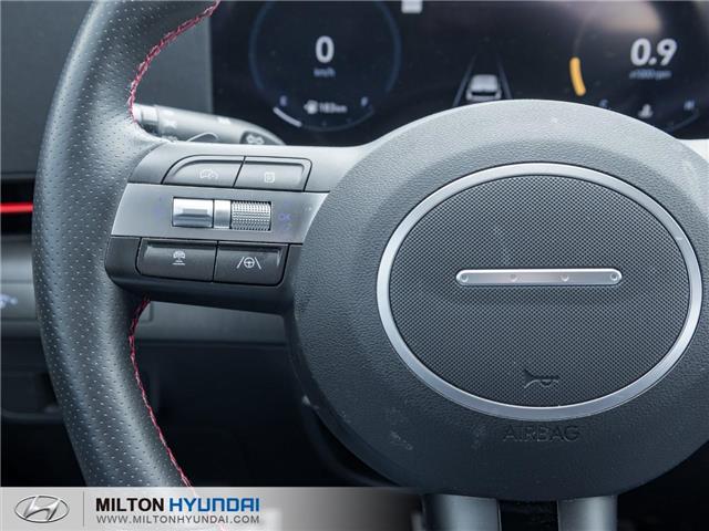 2024 Hyundai Kona 1.6T N Line w/Two-Tone Roof (Stk: 139227) in Milton - Image 12 of 26