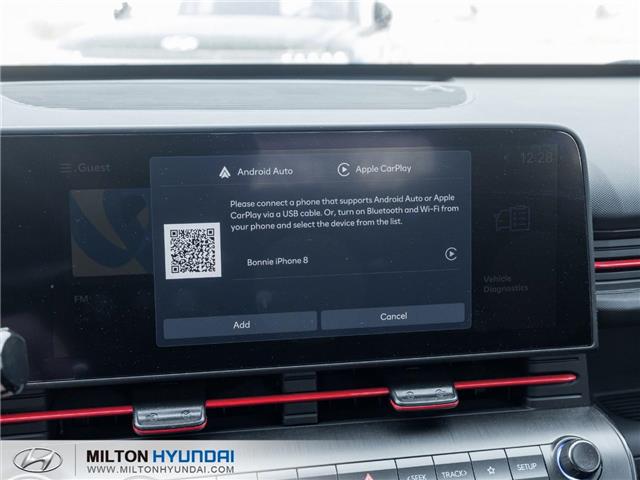2024 Hyundai Kona 1.6T N Line w/Two-Tone Roof (Stk: 139227) in Milton - Image 20 of 26