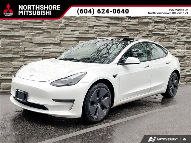 2021 Tesla Model 3 Standard Range Plus (Stk: 929996A) in North Vancouver - Image 1 of 22