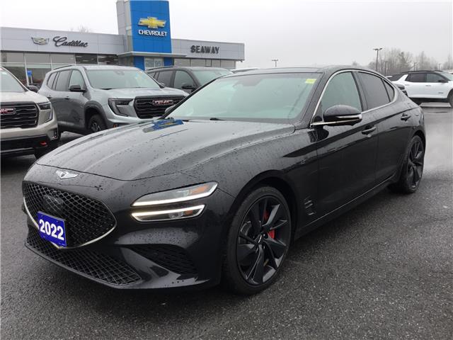 2022 Genesis G70 3.3T Sport KMTG54TE2NU083589 26134A in Cornwall