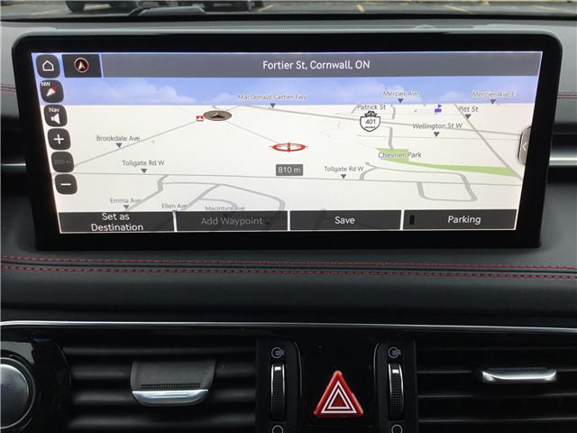 2022 Genesis G70 3.3T Sport (Stk: 26134A) in Cornwall - Image 10 of 30