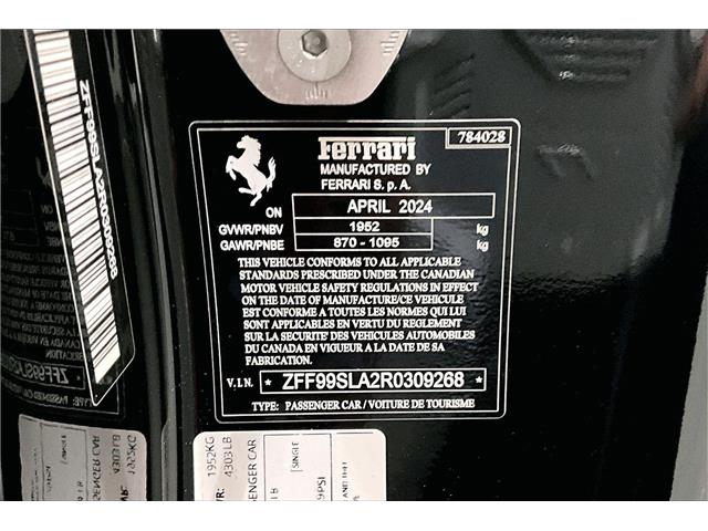 2024 Ferrari 296 GTB Base (Stk: U2024CI) in Richmond - Image 17 of 30