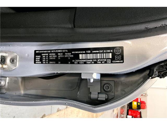 2021 Alfa Romeo Stelvio ti (Stk: RU0023) in Richmond - Image 16 of 25