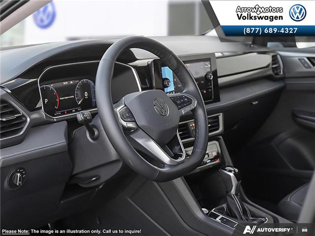 2026 Volkswagen Taos Comfortline Black Edition (Stk: 26TA2691) in Cranbrook - Image 10 of 24