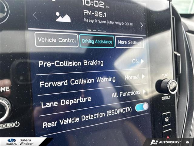 2024 Subaru Crosstrek Onyx (Stk: 6020A) in Tecumseh - Image 24 of 26