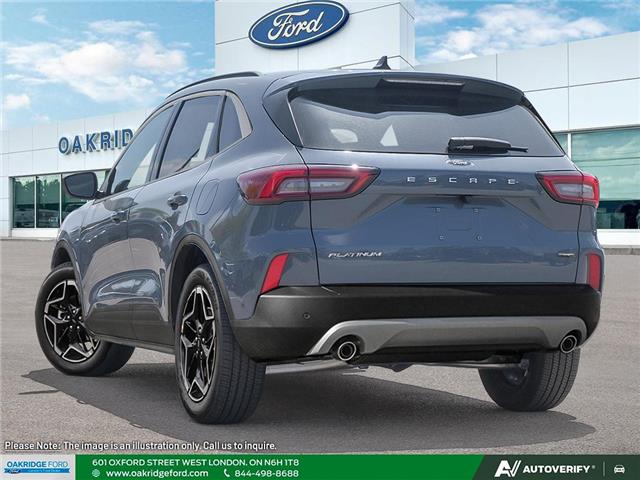 2026 Ford Escape Platinum (Stk: D55091) in London - Image 4 of 21
