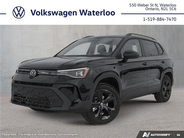 2026 Volkswagen Taos Comfortline Black Edition (Stk: TA5416) in Waterloo - Image 1 of 24