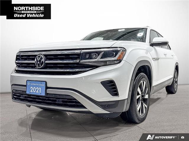 2021 Volkswagen Atlas Cross Sport 2.0 TSI Comfortline (Stk: V1202) in Sault Ste. Marie - Image 1 of 10