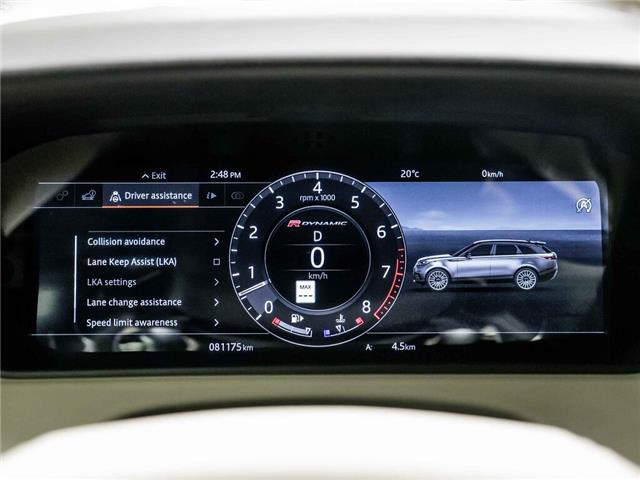 2018 Land Rover Range Rover Velar First Edition >>Low mileage (Stk: P5667A) in North York, - Image 17 of 27
