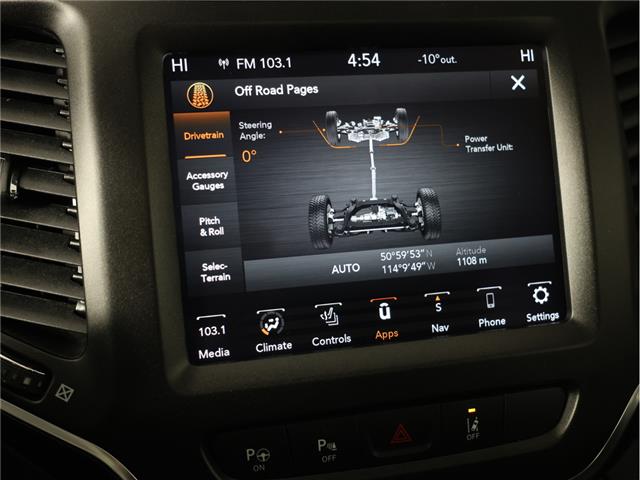 2021 Jeep Cherokee Trailhawk (Stk: 25J254A) in Calgary - Image 18 of 22