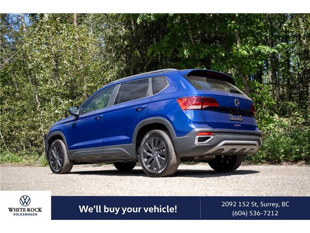 2023 Volkswagen Taos Comfortline (Stk: SJ016310A) in Vancouver - Image 4 of 20