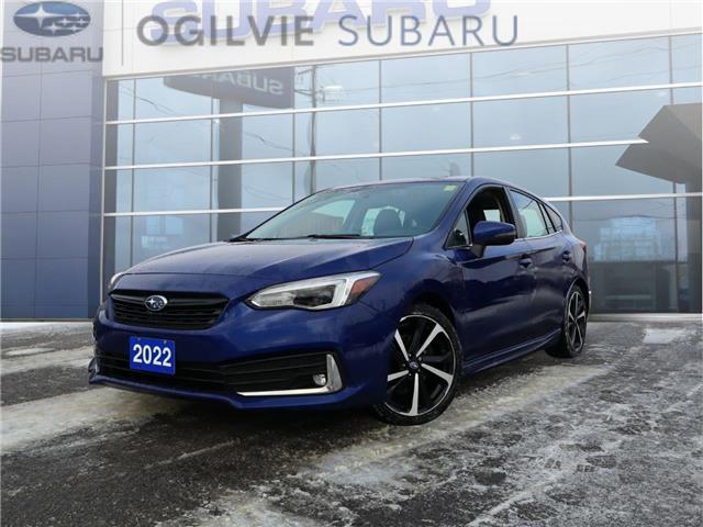 2022 Subaru Impreza Sport-tech (Stk: 18-SR040A) in Ottawa - Image 1 of 22