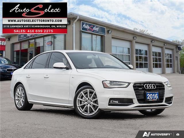 2016 Audi A4 S-Line Quattro (Stk: 1AW4X1L) in Scarborough - Image 1 of 29