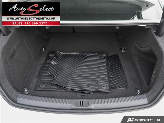 2016 Audi A4 S-Line Quattro (Stk: 1AW4X1L) in Scarborough - Image 11 of 29