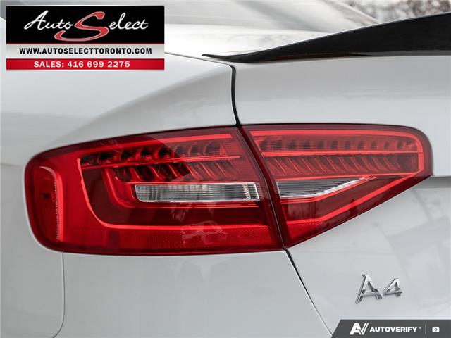 2016 Audi A4 S-Line Quattro (Stk: 1AW4X1L) in Scarborough - Image 12 of 29