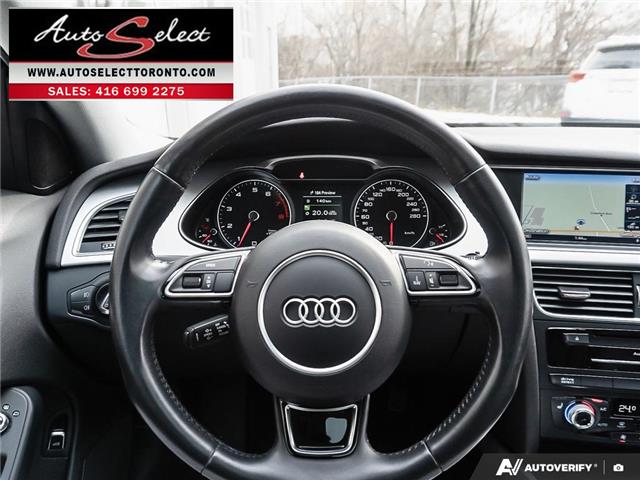 2016 Audi A4 S-Line Quattro (Stk: 1AW4X1L) in Scarborough - Image 16 of 29
