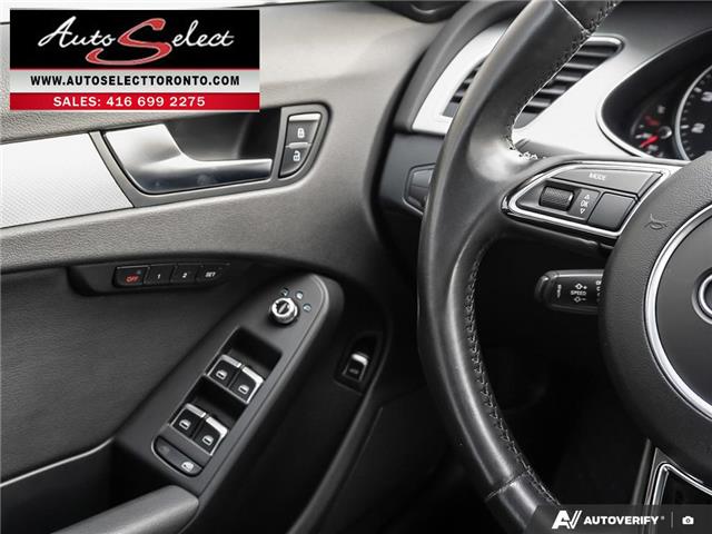 2016 Audi A4 S-Line Quattro (Stk: 1AW4X1L) in Scarborough - Image 24 of 29