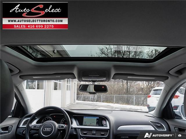 2016 Audi A4 S-Line Quattro (Stk: 1AW4X1L) in Scarborough - Image 22 of 29