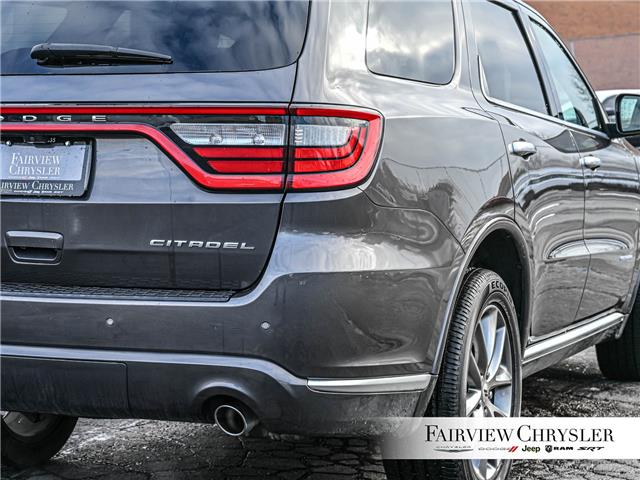 2020 Dodge Durango Citadel (Stk: U21435) in Burlington - Image 11 of 34