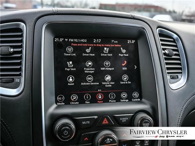 2020 Dodge Durango Citadel (Stk: U21435) in Burlington - Image 32 of 34