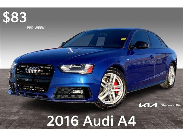 2016 Audi A4 2.0T Progressiv plus (Stk: 16B9189) in Sherwood Park - Image 1 of 14