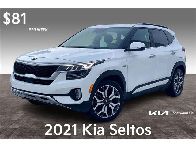 2021 Kia Seltos SX Turbo (Stk: TCR94311) in Sherwood Park - Image 1 of 15