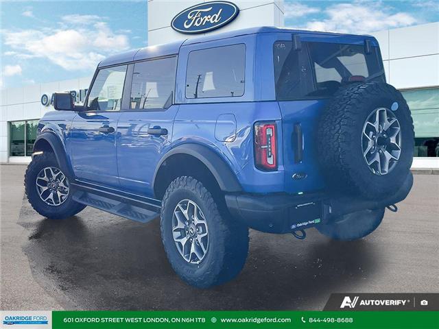 2025 Ford Bronco Badlands (Stk: C54925) in London - Image 4 of 25