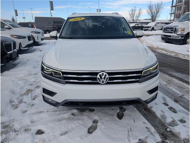 2018 Volkswagen Tiguan Highline (Stk: S-2215A) in Calgary - Image 9 of 27