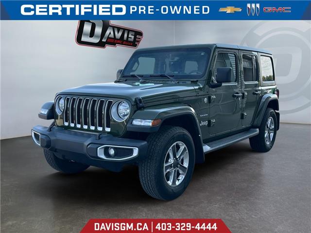 2021 Jeep Wrangler Unlimited Sahara (Stk: 301644) in Lethbridge - Image 1 of 15