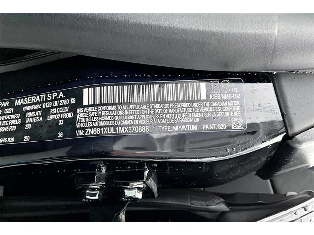 2021 Maserati Levante GranLusso (Stk: RU0015) in Richmond - Image 18 of 30