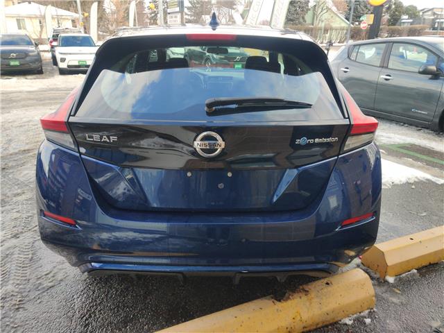 2018 Nissan LEAF S (Stk: R-18NILBLU6887) in Calgary - Image 4 of 13