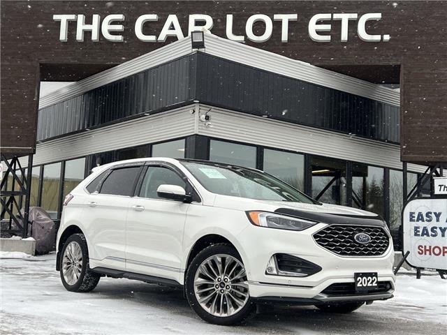 2022 Ford Edge Titanium (Stk: 25685) in Sudbury - Image 1 of 27