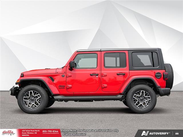 2025 Jeep Wrangler Sahara (Stk: 25179) in Essex-Windsor - Image 3 of 17