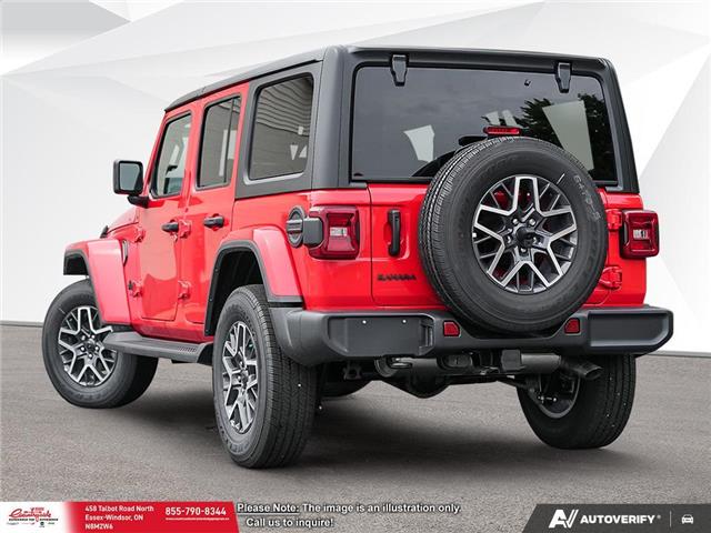 2025 Jeep Wrangler Sahara (Stk: 25179) in Essex-Windsor - Image 4 of 17