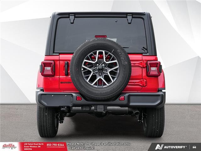 2025 Jeep Wrangler Sahara (Stk: 25179) in Essex-Windsor - Image 5 of 17