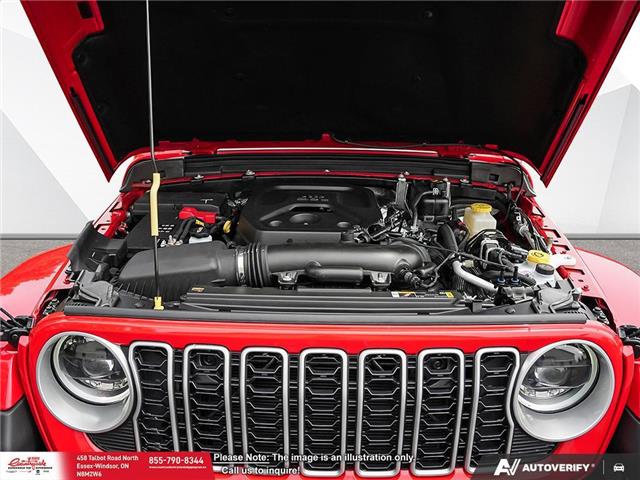 2025 Jeep Wrangler Sahara (Stk: 25179) in Essex-Windsor - Image 6 of 17