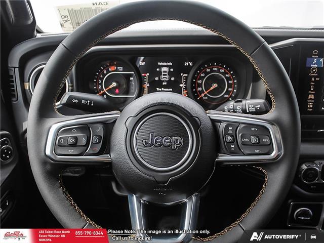 2025 Jeep Wrangler Sahara (Stk: 25179) in Essex-Windsor - Image 12 of 17