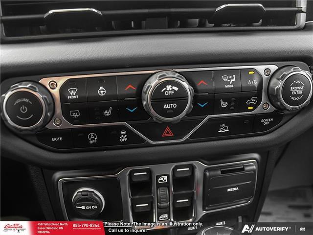 2025 Jeep Wrangler Sahara (Stk: 25179) in Essex-Windsor - Image 15 of 17