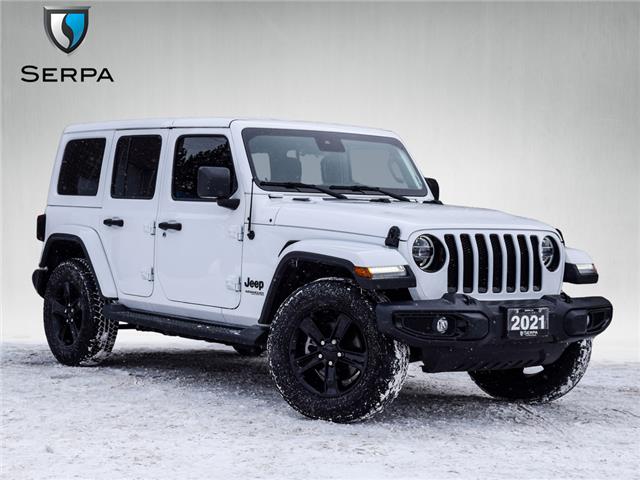 2021 Jeep Wrangler Unlimited Sahara (Stk: PC0054A) in Aurora - Image 1 of 21