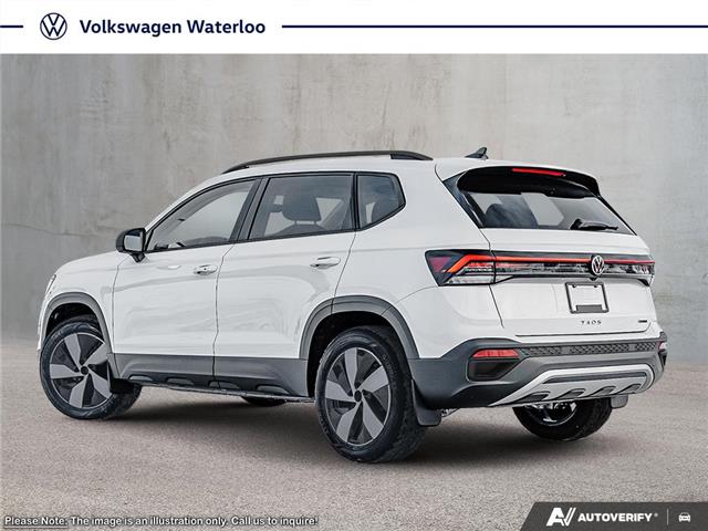 2026 Volkswagen Taos Trendline (Stk: TA5386) in Waterloo - Image 4 of 24