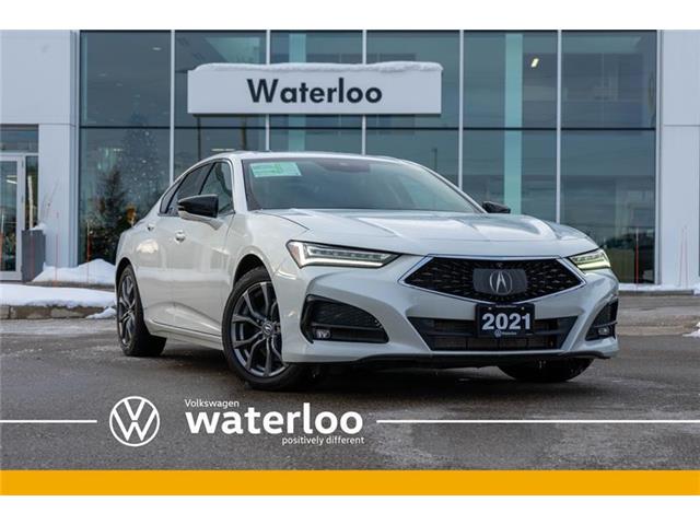 2021 Acura TLX Platinum Elite (Stk: D25436) in Waterloo - Image 1 of 21