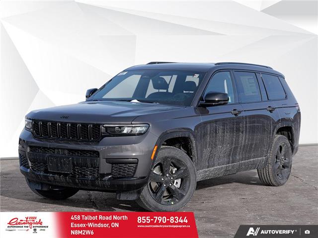 2025 Jeep Grand Cherokee L Laredo (Stk: 25213) in Essex-Windsor - Image 1 of 27
