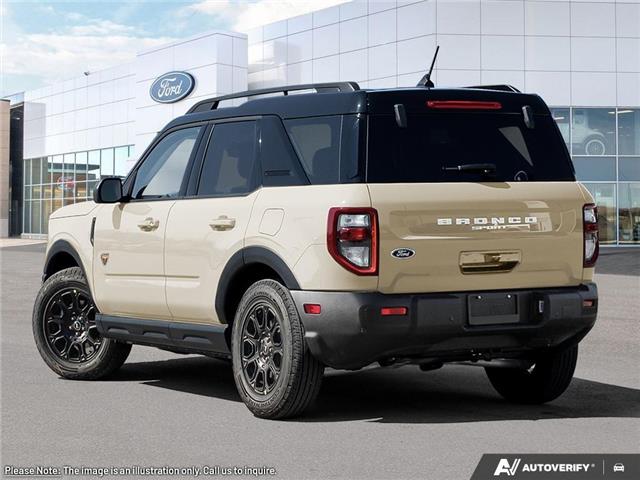 2025 Ford Bronco Sport Badlands (Stk: S-2208) in Calgary - Image 4 of 21