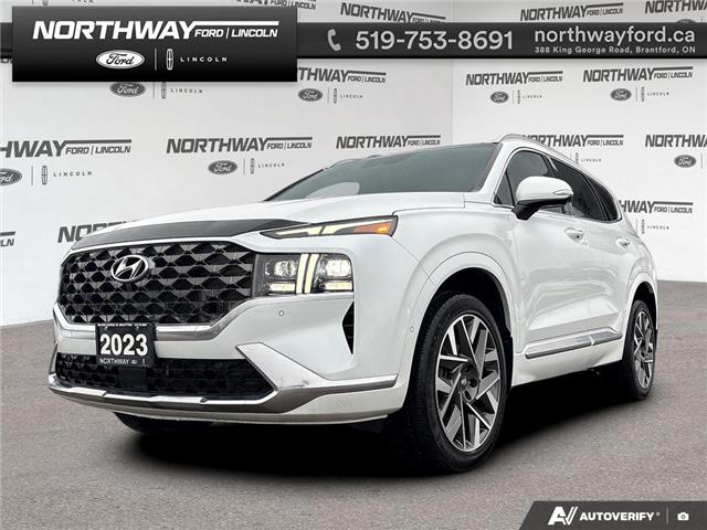 2022 Hyundai Santa Fe Ultimate Calligraphy (Stk: P11715) in Brantford - Image 1 of 22