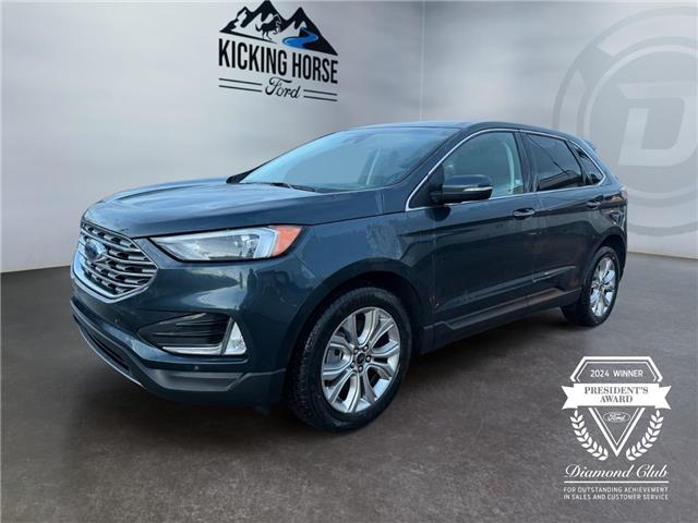 2023 Ford Edge Titanium (Stk: 15268) in Golden - Image 1 of 17